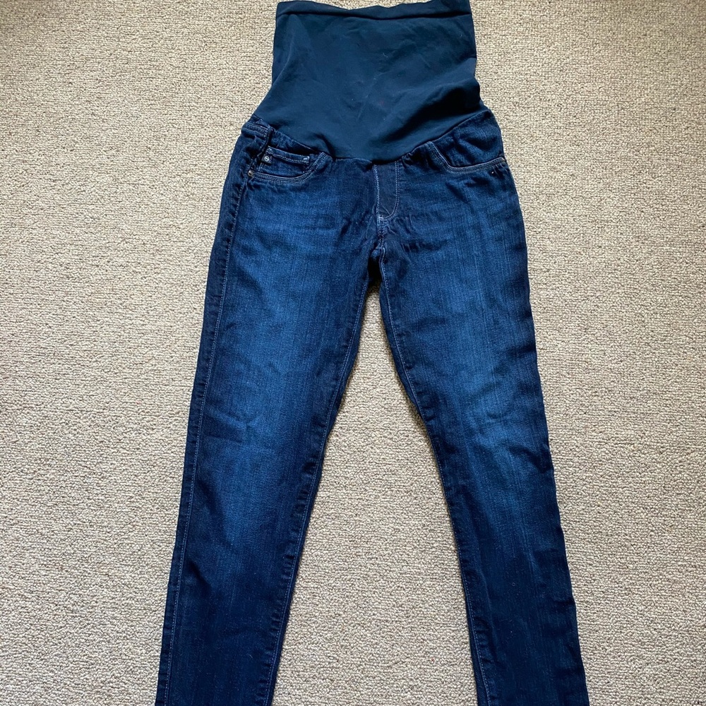 AG Adriano Goldschmied maternity skinny jeans 26R